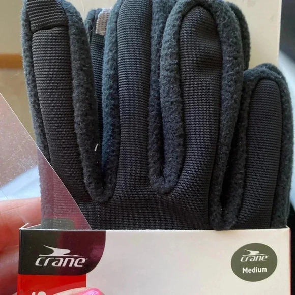 Crane Men’s Touchscreen Gloves Medium - Picture 3 of 6